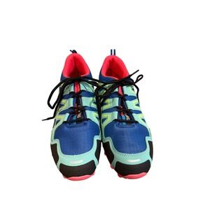 KEEP Running Mens Speed 3 Blue Aqua Pink Trail Running Shoes Size 8 Women's 9.5
